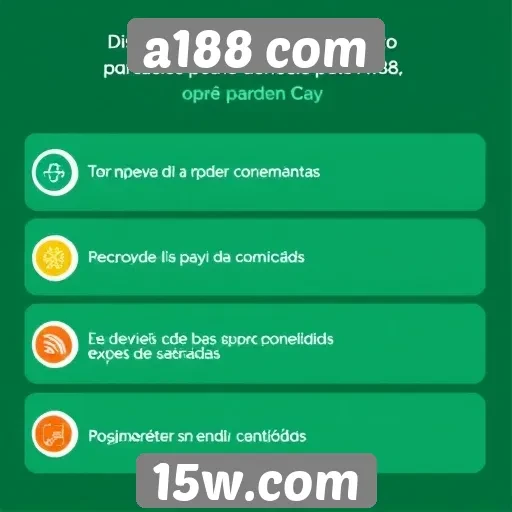 Métodos de pagamento oferecidos pelo a188 com