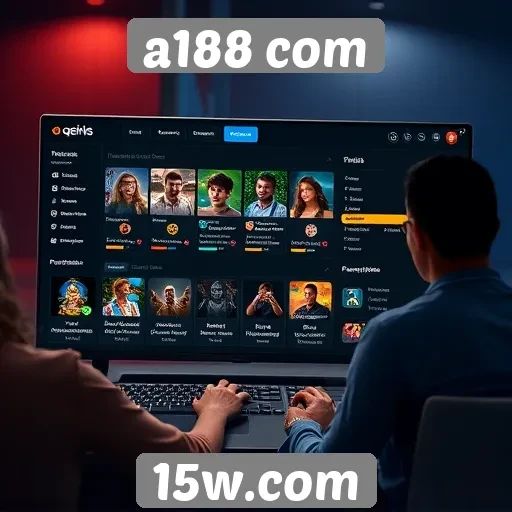 Interface do usuário no a188 com para novos jogadores